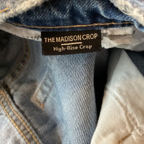 BLANKNYC Womens Jeans‎ Size 29 High-Rise Madison Crop Distressed Denim - Picture 8 of 9